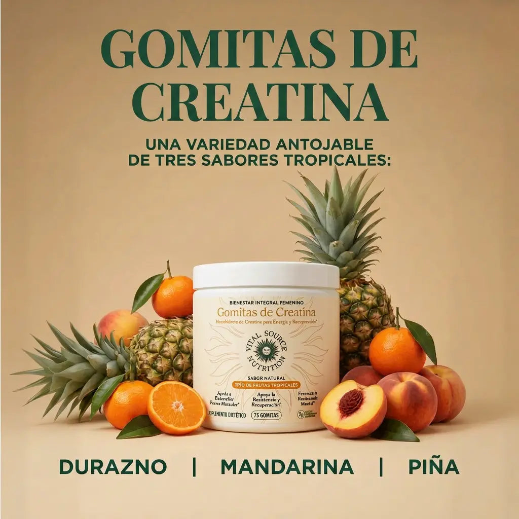 GOMITAS DE CREATINA + ENVÍO GRATIS