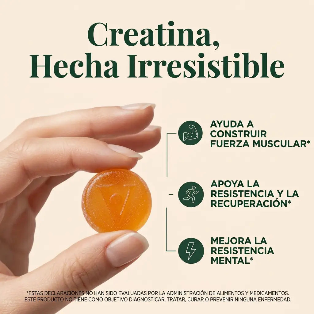 GOMITAS DE CREATINA + ENVÍO GRATIS